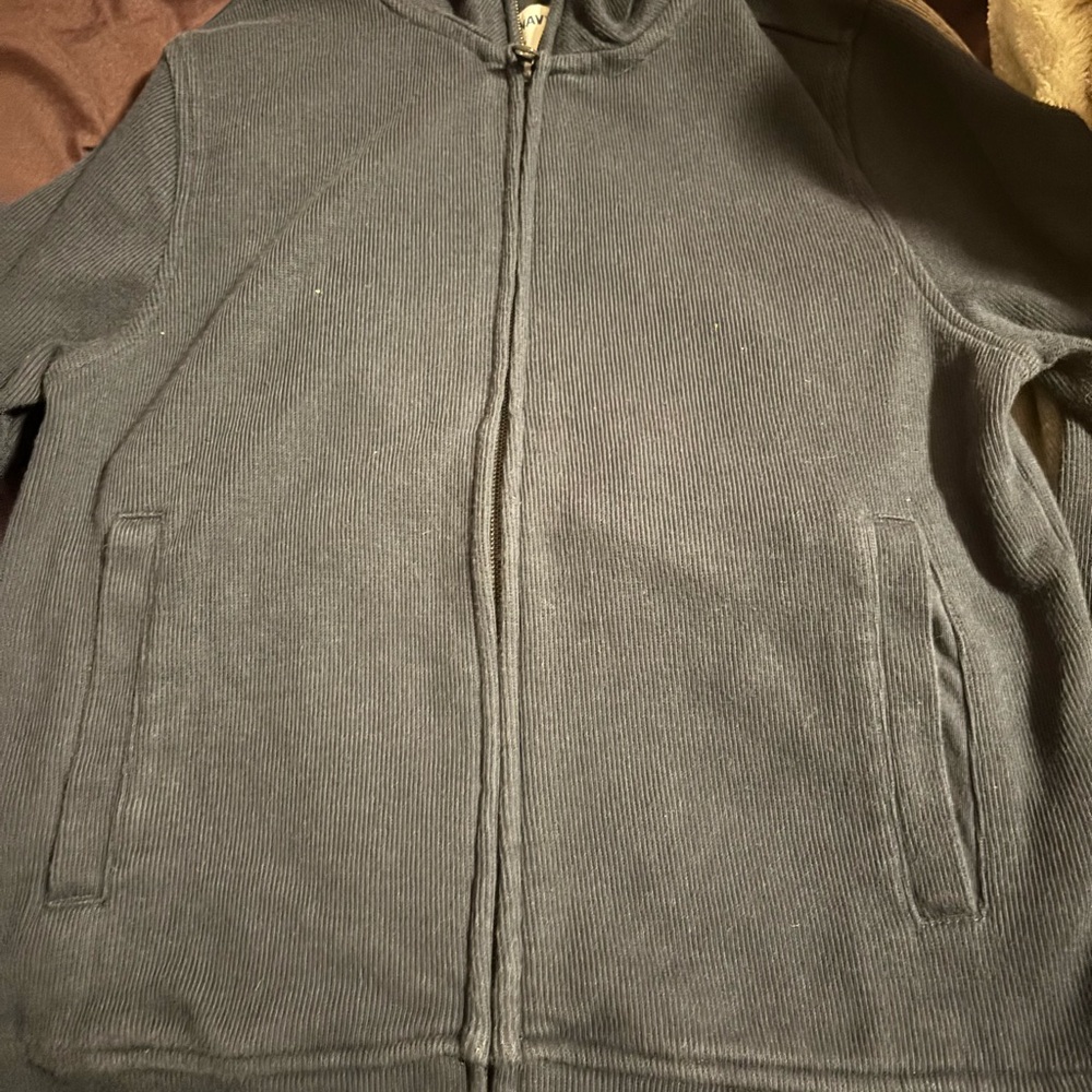 Zip up cardigan sweater